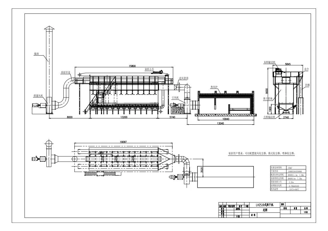 LH25立式烘干機(jī)總圖 -Model